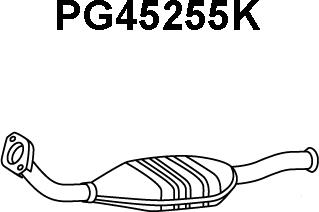 Veneporte PG45255K - Каталізатор autozip.com.ua