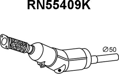 Veneporte RN55409K - Каталізатор autozip.com.ua