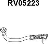 Veneporte RV05223 - Труба вихлопного газу autozip.com.ua