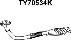 Veneporte TY70534K - Каталізатор autozip.com.ua
