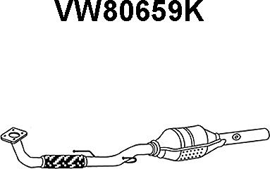 Veneporte VW80659K - Каталізатор autozip.com.ua