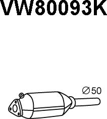 Veneporte VW80093K - Каталізатор autozip.com.ua