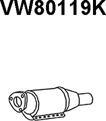 Veneporte VW80119K - Каталізатор autozip.com.ua