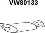 Veneporte VW80133 - Глушник вихлопних газів кінцевий autozip.com.ua
