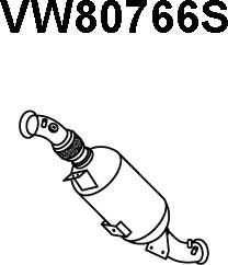 Veneporte VW80766S - Сажі / частковий фільтр, система вихлопу ОГ autozip.com.ua