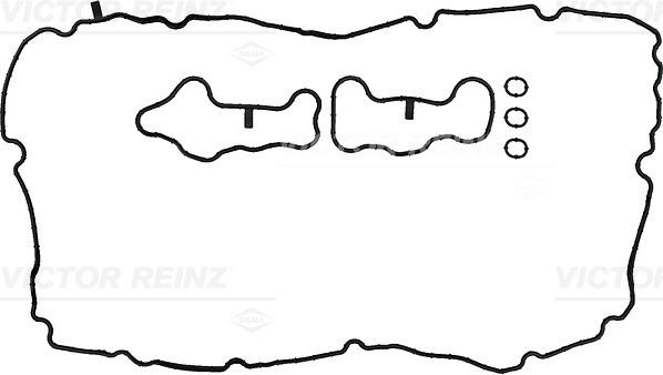Victor Reinz 15-10056-01 - Комплект прокладок, кришка головки циліндра autozip.com.ua