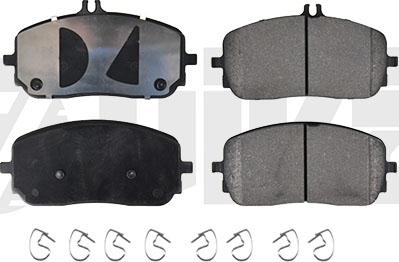 Vika 61101101 - Гальмівні колодки, дискові гальма autozip.com.ua