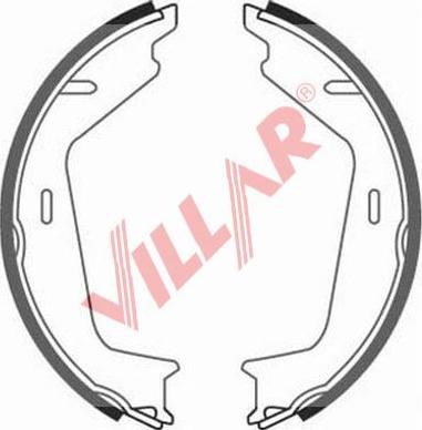 Villar 629.0830 - Комплект гальм, ручник, парковка autozip.com.ua