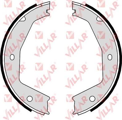 Villar 629.0241 - Комплект гальм, ручник, парковка autozip.com.ua