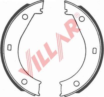 Villar 629.0731 - Комплект гальм, ручник, парковка autozip.com.ua