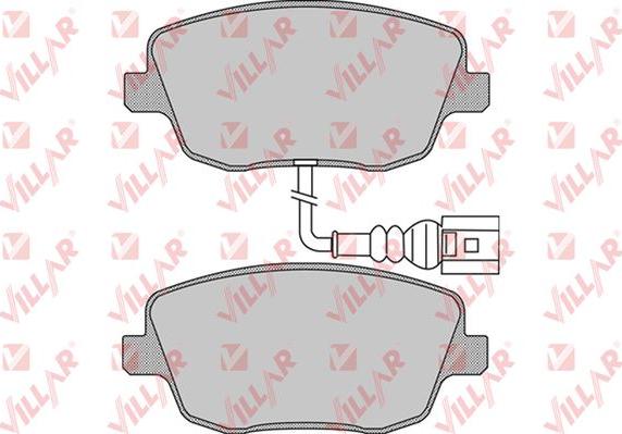 Villar 626.0973 - Гальмівні колодки, дискові гальма autozip.com.ua