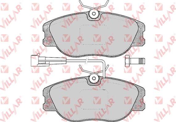 Villar 626.0556 - Гальмівні колодки, дискові гальма autozip.com.ua