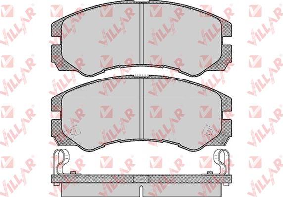 Villar 626.0565 - Гальмівні колодки, дискові гальма autozip.com.ua