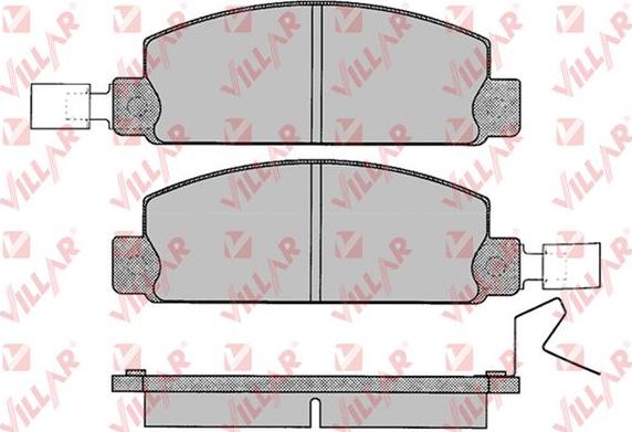 Ashuki 1080-0203 - Гальмівні колодки, дискові гальма autozip.com.ua