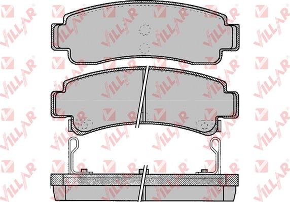 Allied Nippon ADB3970 - Гальмівні колодки, дискові гальма autozip.com.ua