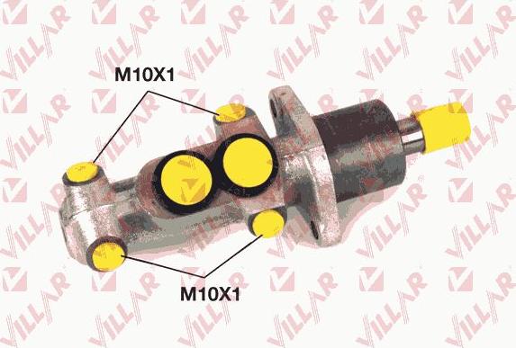 Villar 621.3560 - Головний гальмівний циліндр autozip.com.ua