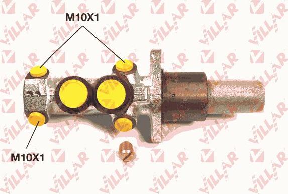 Villar 621.2648 - Головний гальмівний циліндр autozip.com.ua