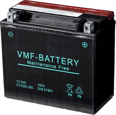 VMF 51801 - Стартерна акумуляторна батарея, АКБ autozip.com.ua