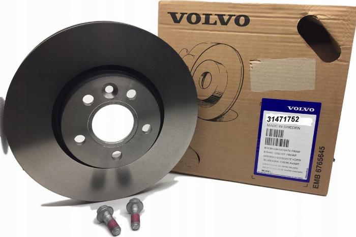 Volvo 31400569 - Гальмівний диск autozip.com.ua