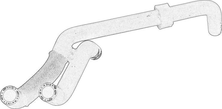 VAG 038121086F - Шланг радіатора autozip.com.ua