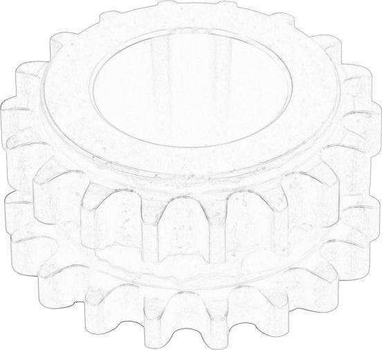 VAG 03C105209AR - Шестерня, колінчастий вал autozip.com.ua