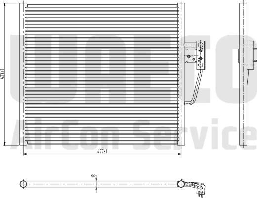 Waeco 8880400187 - Конденсатор, кондиціонер autozip.com.ua