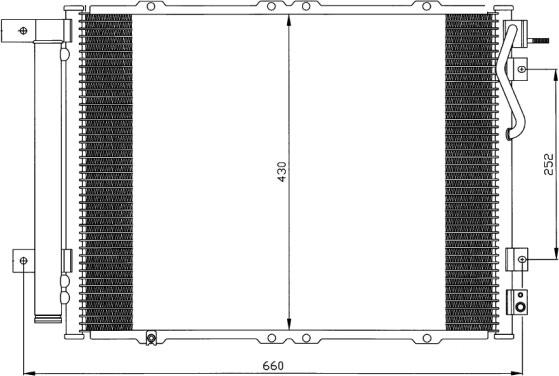 Waeco 8880400347 - Конденсатор, кондиціонер autozip.com.ua