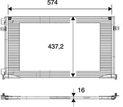 Waeco 8880400264 - Конденсатор, кондиціонер autozip.com.ua