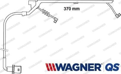 Wagner 587040W - Сигналізатор, знос гальмівних колодок autozip.com.ua