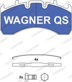 Wagner 2916904950 - Гальмівні колодки, дискові гальма autozip.com.ua