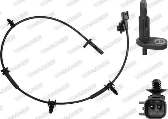 Wagner ABS00425 - Датчик ABS, частота обертання колеса autozip.com.ua