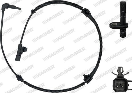 Wagner ABS00541 - Датчик ABS, частота обертання колеса autozip.com.ua