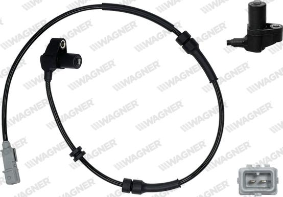 Wagner ABS00584 - Датчик ABS, частота обертання колеса autozip.com.ua