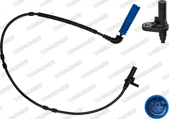 Wagner ABS00537 - Датчик ABS, частота обертання колеса autozip.com.ua