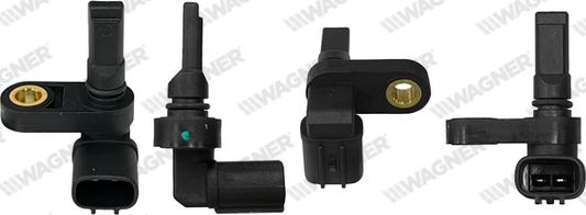 Wagner ABS00574 - Датчик ABS, частота обертання колеса autozip.com.ua