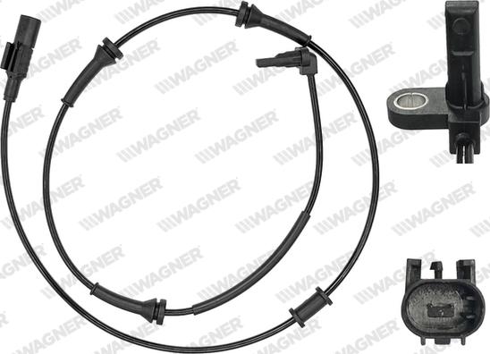 Wagner ABS00029 - Датчик ABS, частота обертання колеса autozip.com.ua