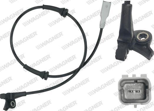 Wagner ABS00079 - Датчик ABS, частота обертання колеса autozip.com.ua