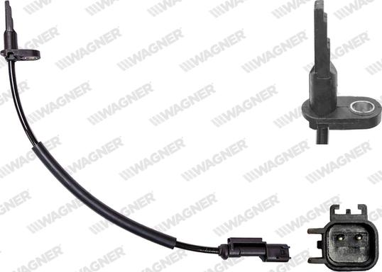 Wagner ABS00193 - Датчик ABS, частота обертання колеса autozip.com.ua