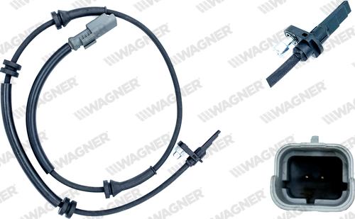 Wagner ABS00169 - Датчик ABS, частота обертання колеса autozip.com.ua