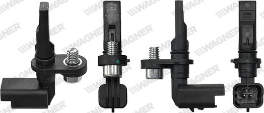 Wagner ABS00168 - Датчик ABS, частота обертання колеса autozip.com.ua