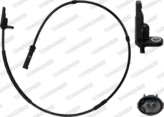 Wagner ABS00122 - Датчик ABS, частота обертання колеса autozip.com.ua
