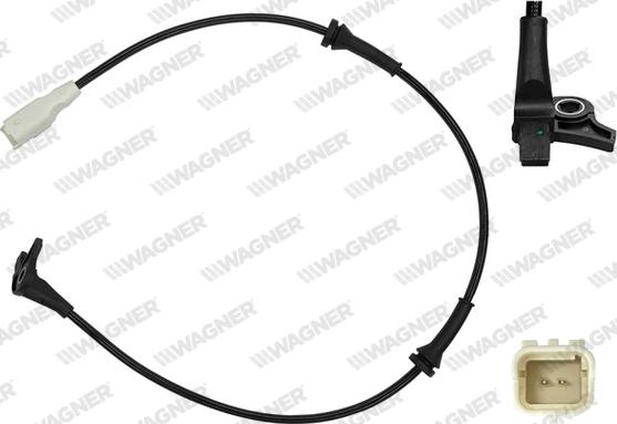 Wagner ABS00358 - Датчик ABS, частота обертання колеса autozip.com.ua
