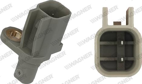Wagner ABS00297 - Датчик ABS, частота обертання колеса autozip.com.ua