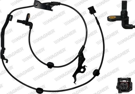 Wagner ABS00243 - Датчик ABS, частота обертання колеса autozip.com.ua
