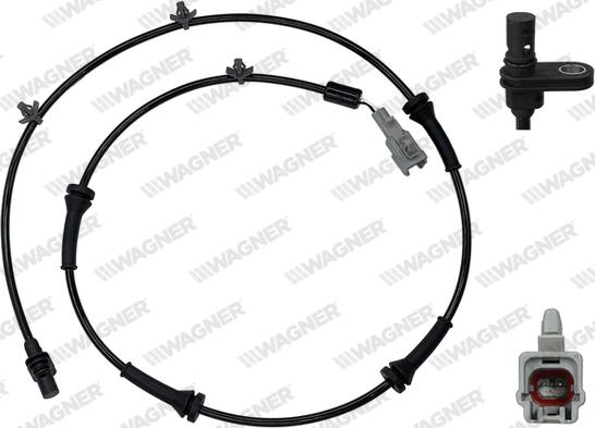 Wagner ABS00200 - Датчик ABS, частота обертання колеса autozip.com.ua