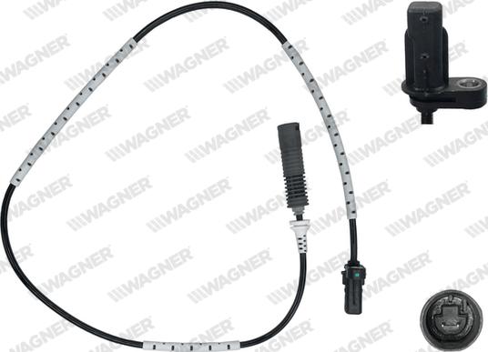 Wagner ABS00748 - Датчик ABS, частота обертання колеса autozip.com.ua