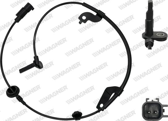 Wagner ABS00717 - Датчик ABS, частота обертання колеса autozip.com.ua