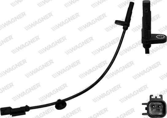 Wagner ABS00786 - Датчик ABS, частота обертання колеса autozip.com.ua