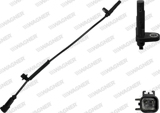 Wagner ABS00788 - Датчик ABS, частота обертання колеса autozip.com.ua