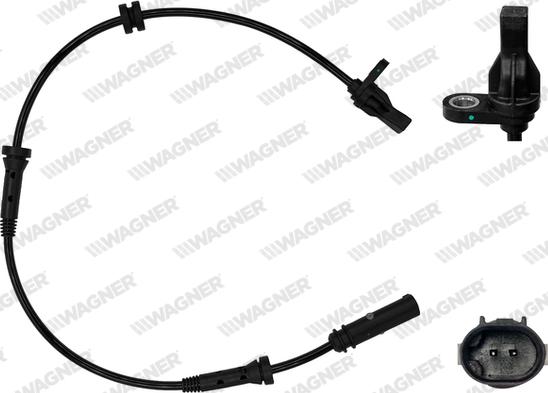 Wagner ABS01010 - Датчик ABS, частота обертання колеса autozip.com.ua